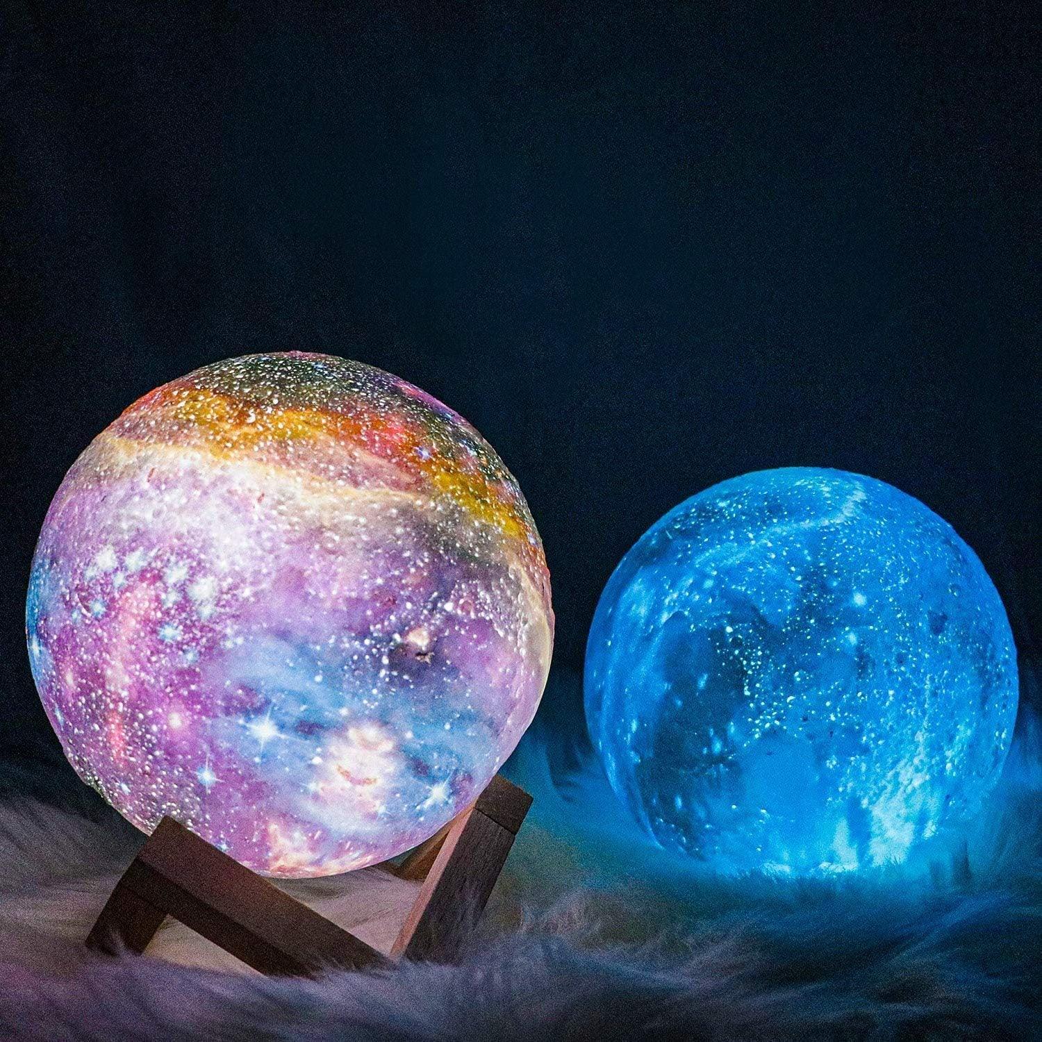3D Planet Moon Lamp - Casa Di Lumo