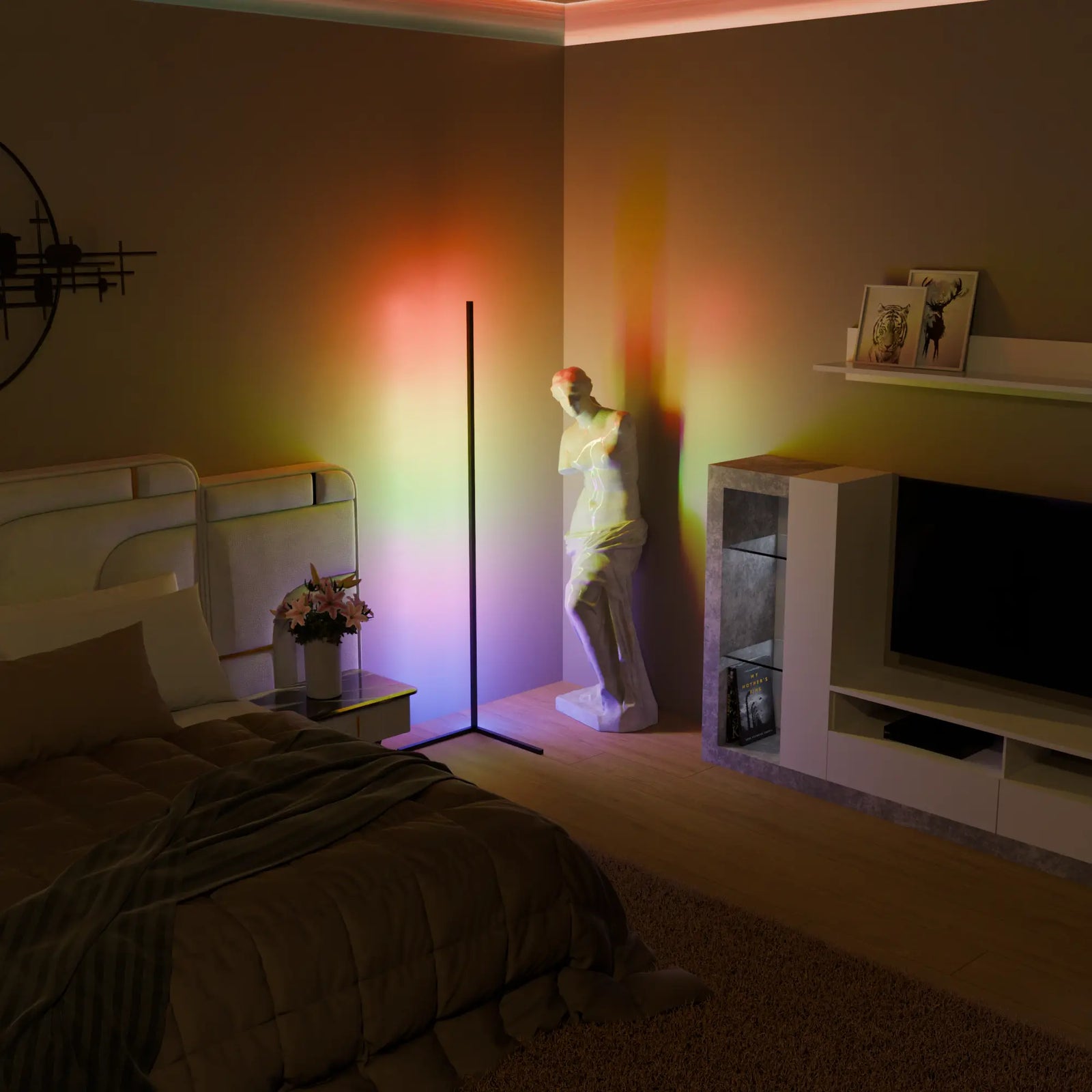 Apōllō Floor Lamp — Spectrum scene