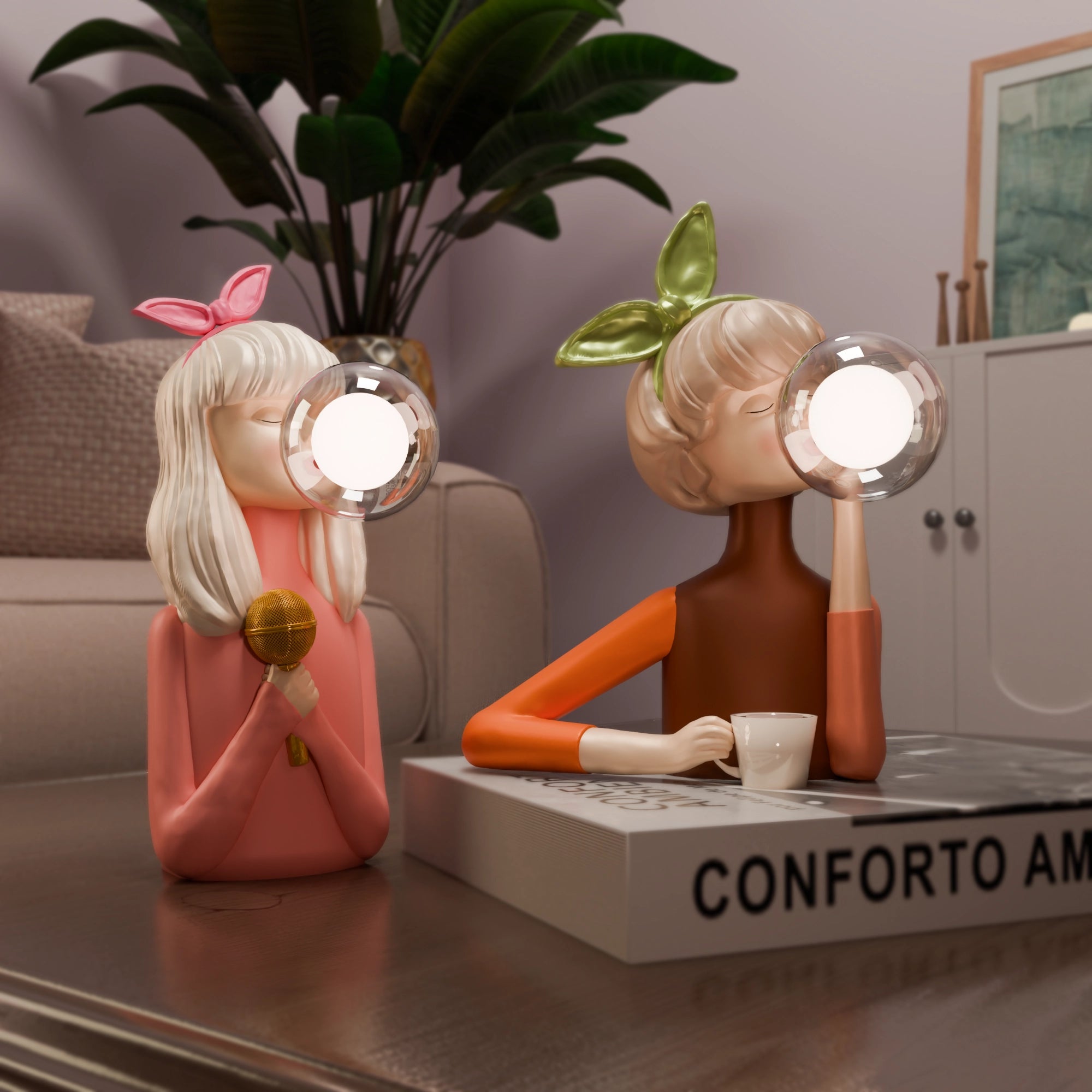 Bubble Girls - Lamp Collection