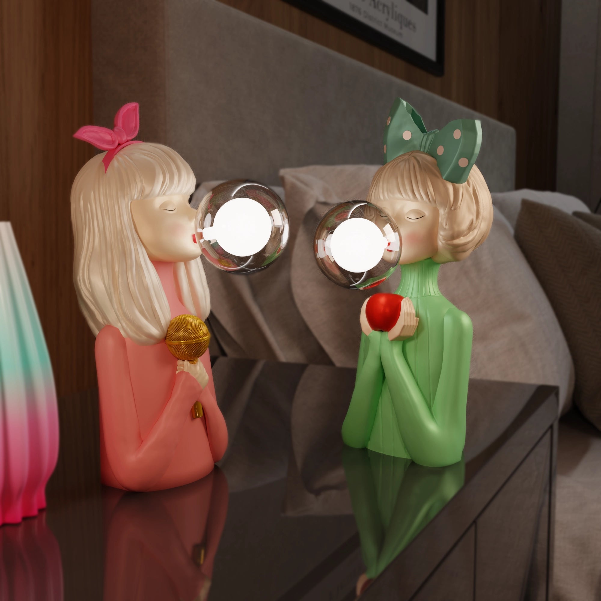 Bubble Girls - Lamp Collection