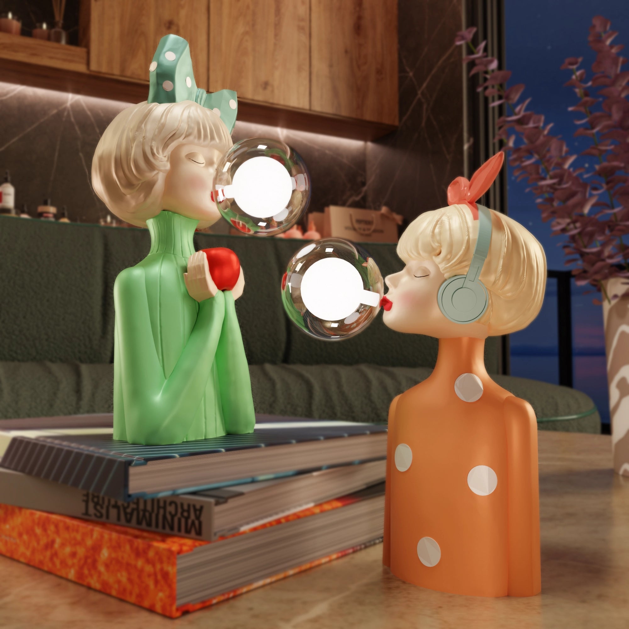 Bubble Girls - Lamp Collection