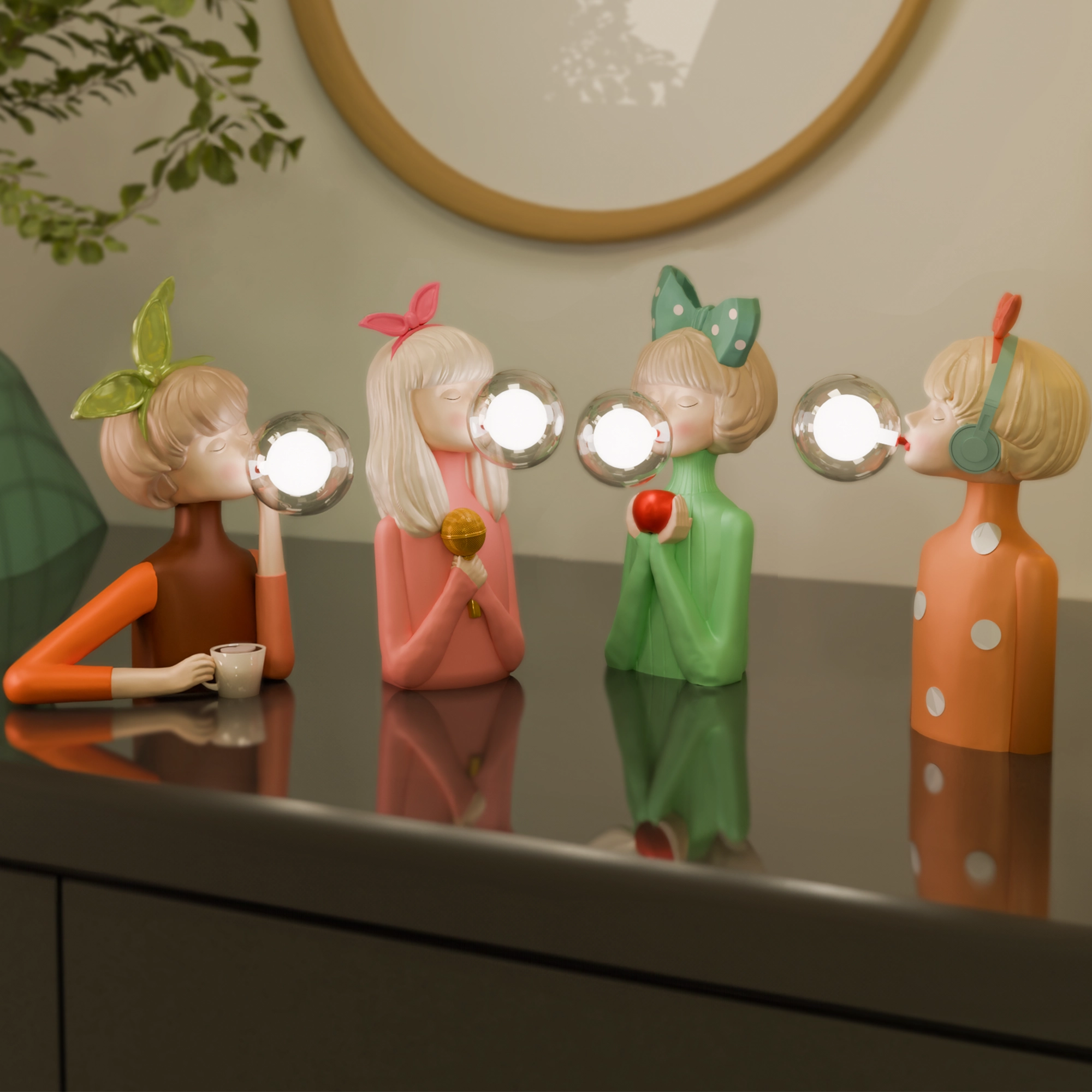 Bubble Girls - Lamp Collection