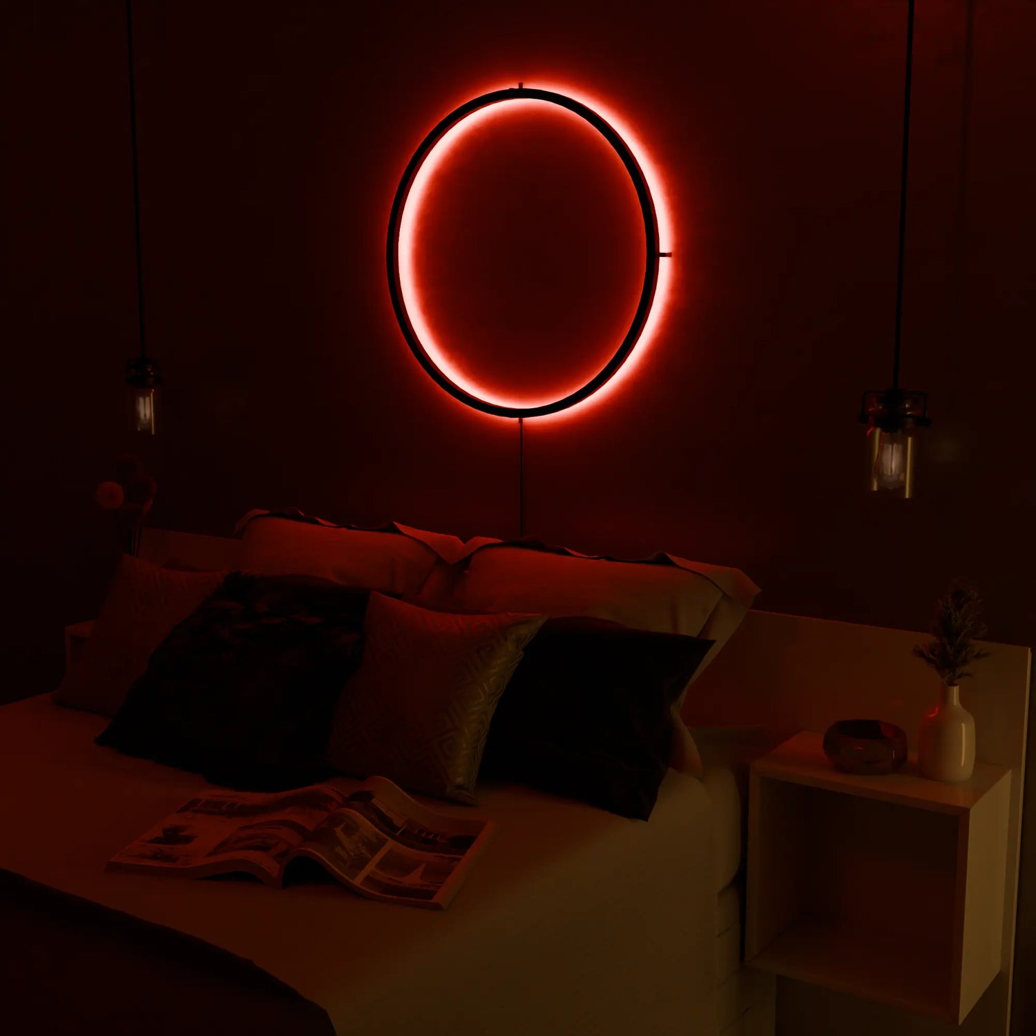AuraRing Above the bed