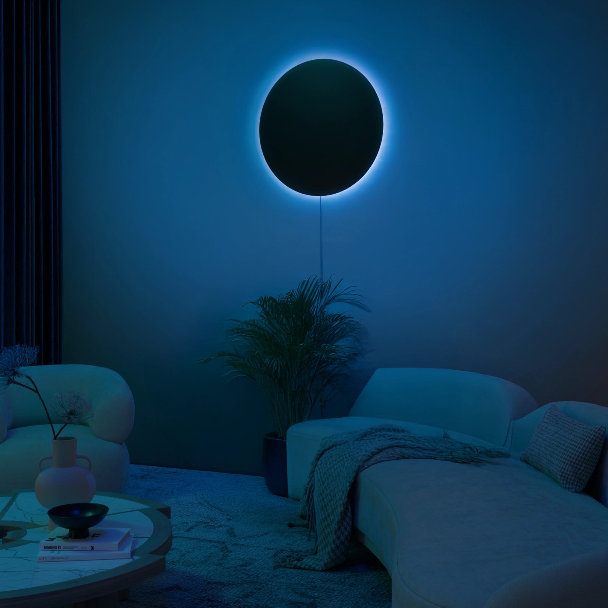 AuraSphere Smart Wall Lamp