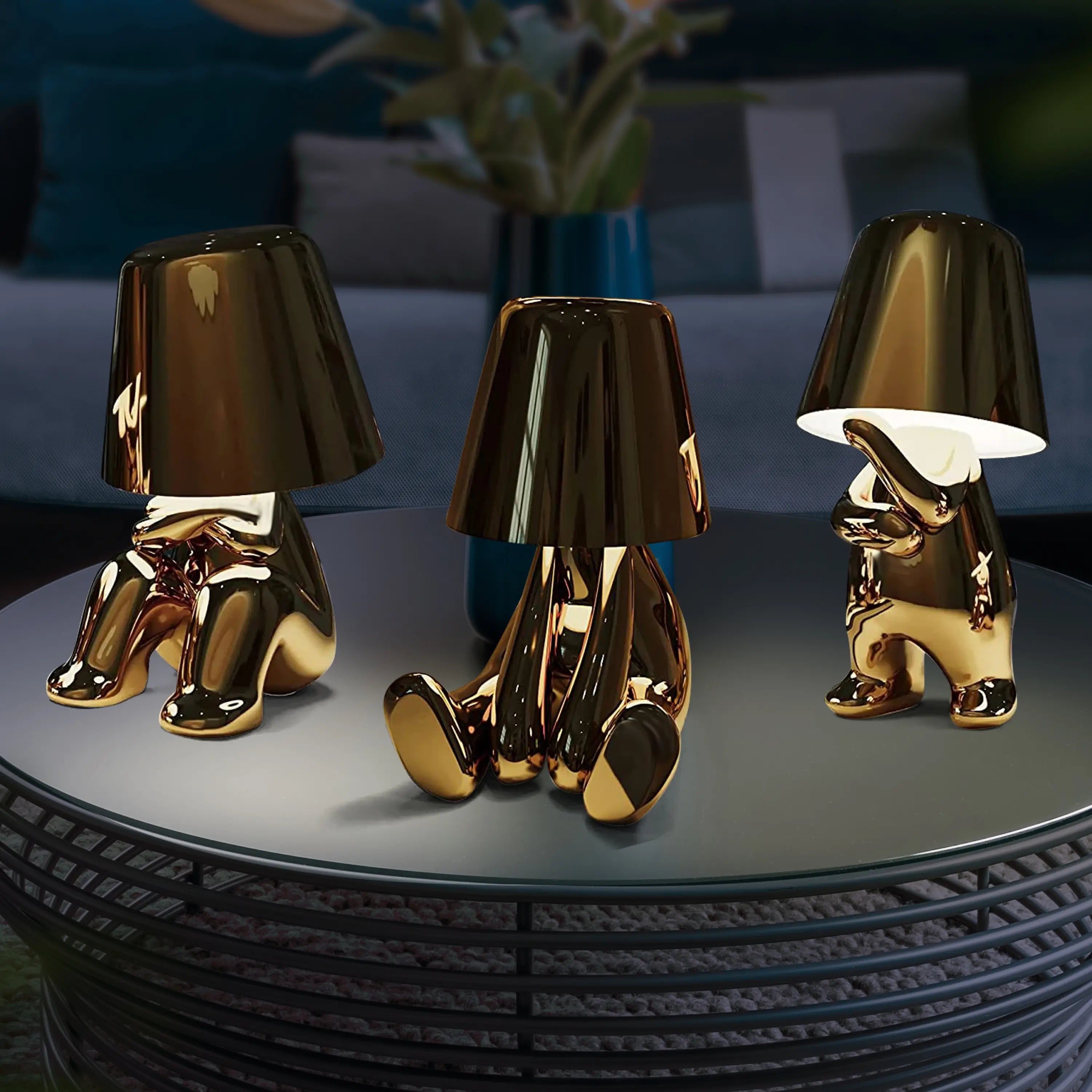 Golden Thinkers - Lamp Collection