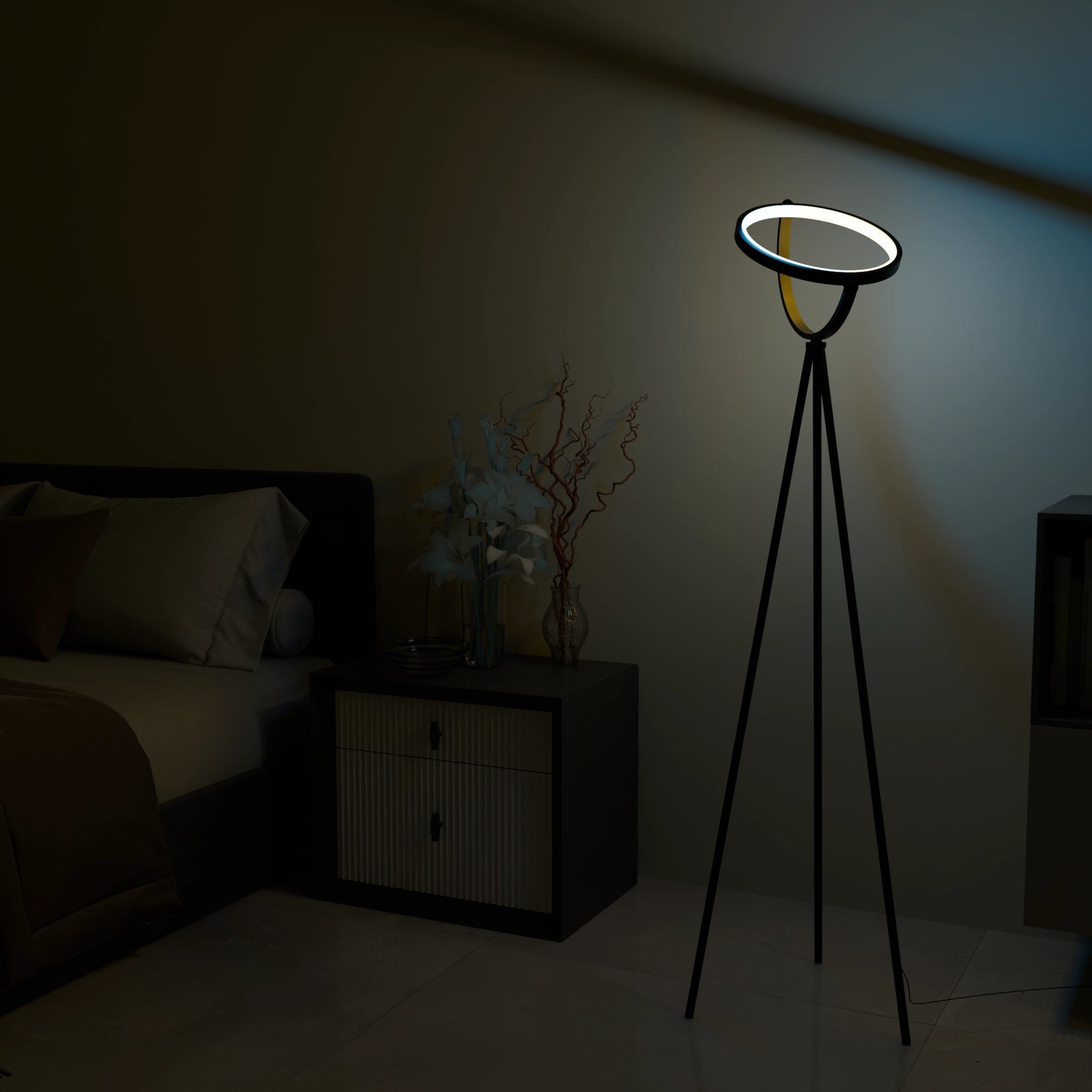 Halo Floor Lamp — Vivid scene