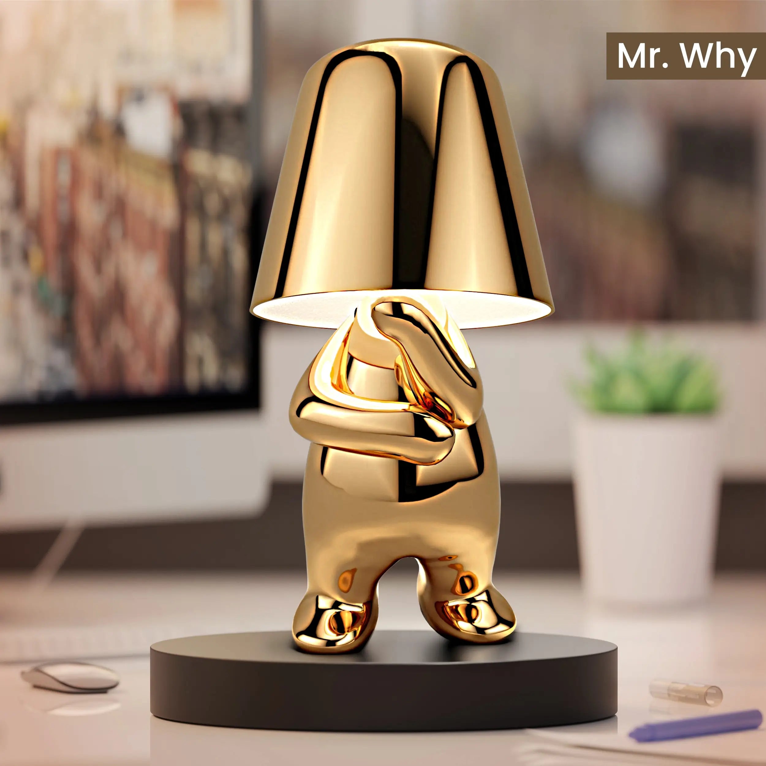 Golden Thinkers - Lamp Collection