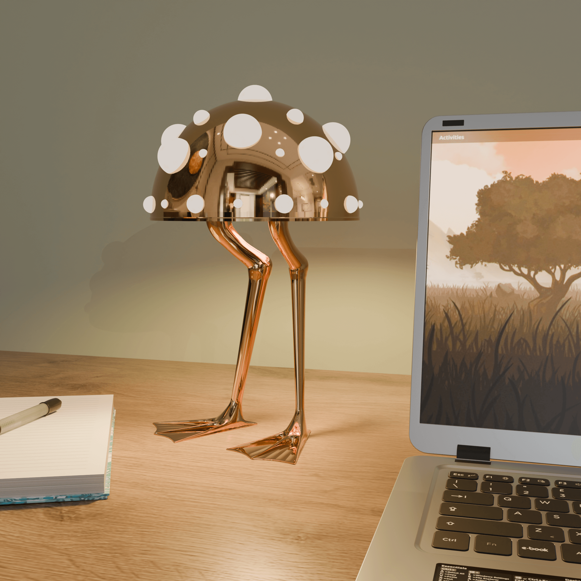 Waddle Table Lamp