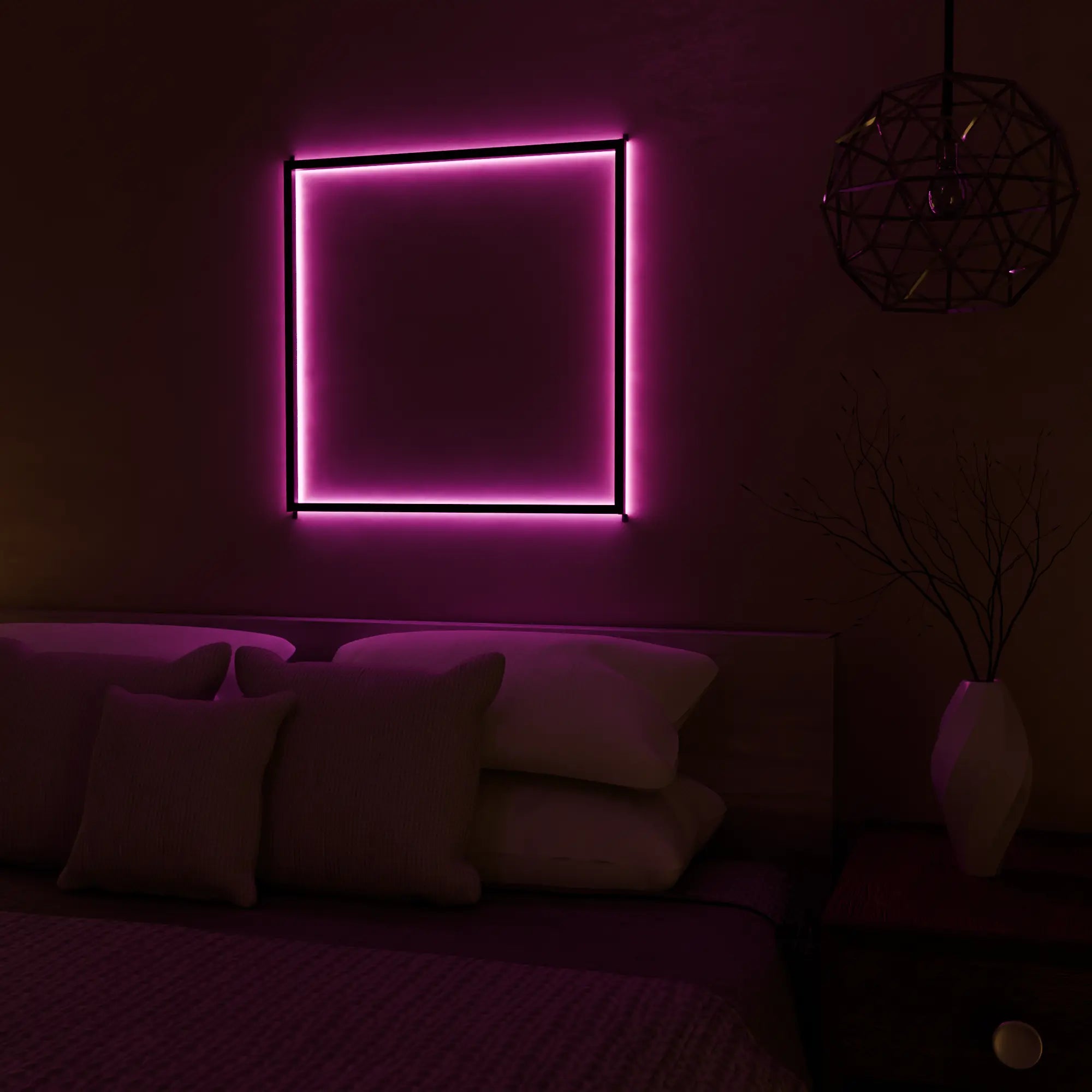 AuraFrame Smart Wall Lamp