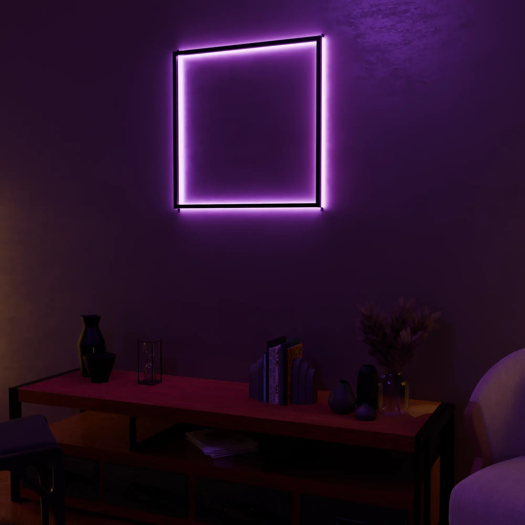 AuraFrame Smart Wall Lamp