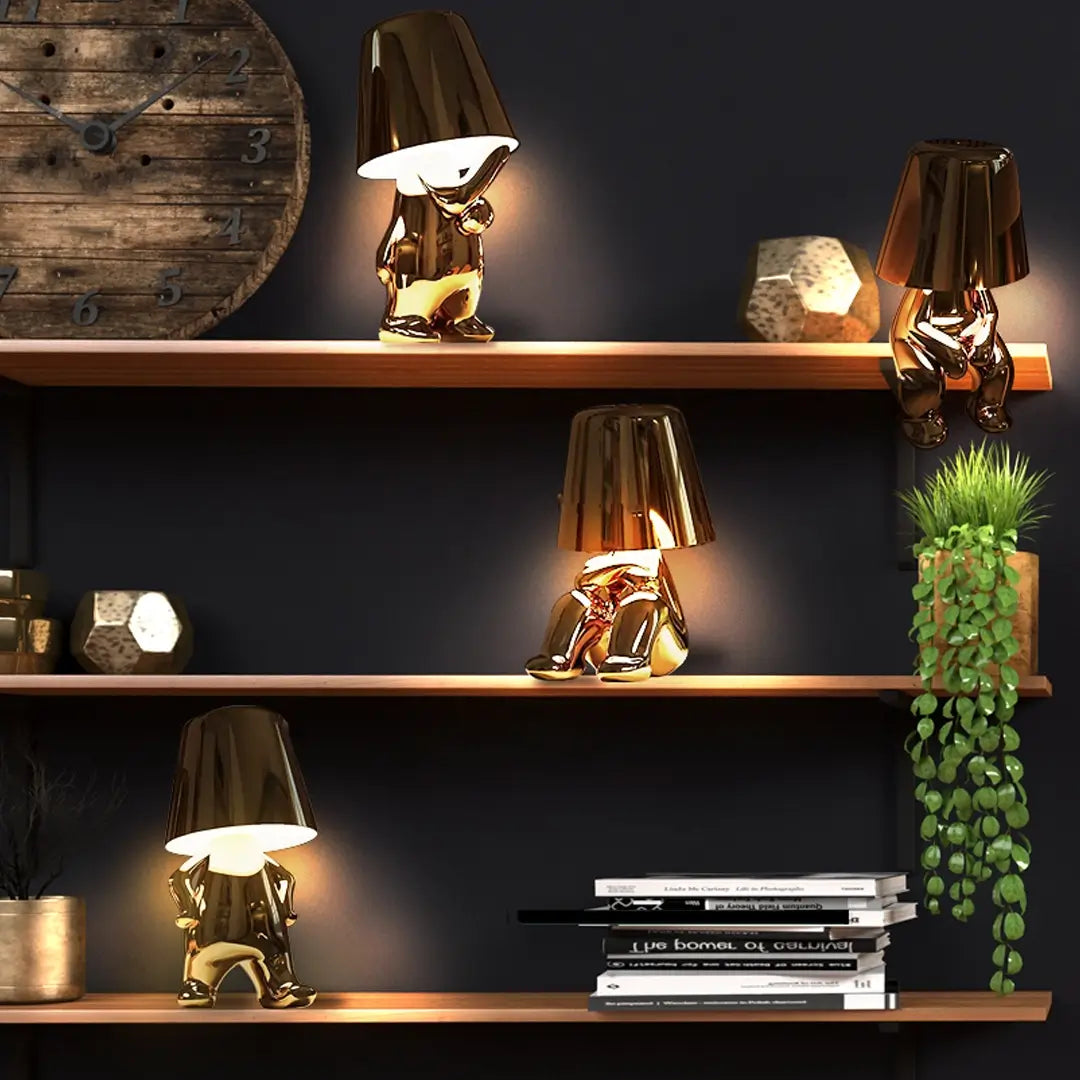 Golden Thinkers - Lamp Collection
