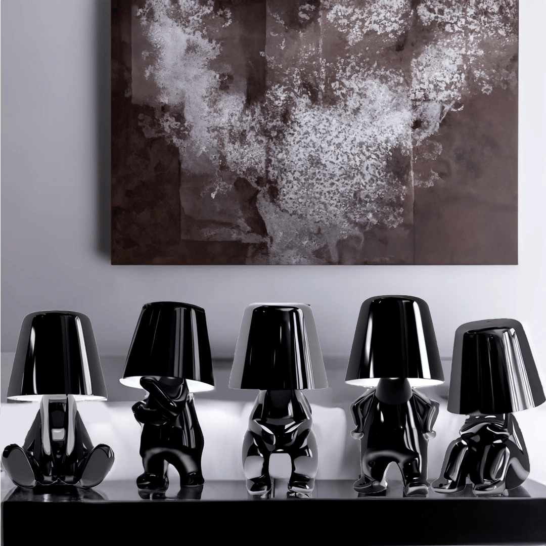 Black Thinkers - Lamp Collection - Casa Di Lumo