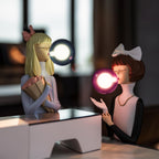 Parisian Bubble Girls - Colored Glass - Casa Di Lumo