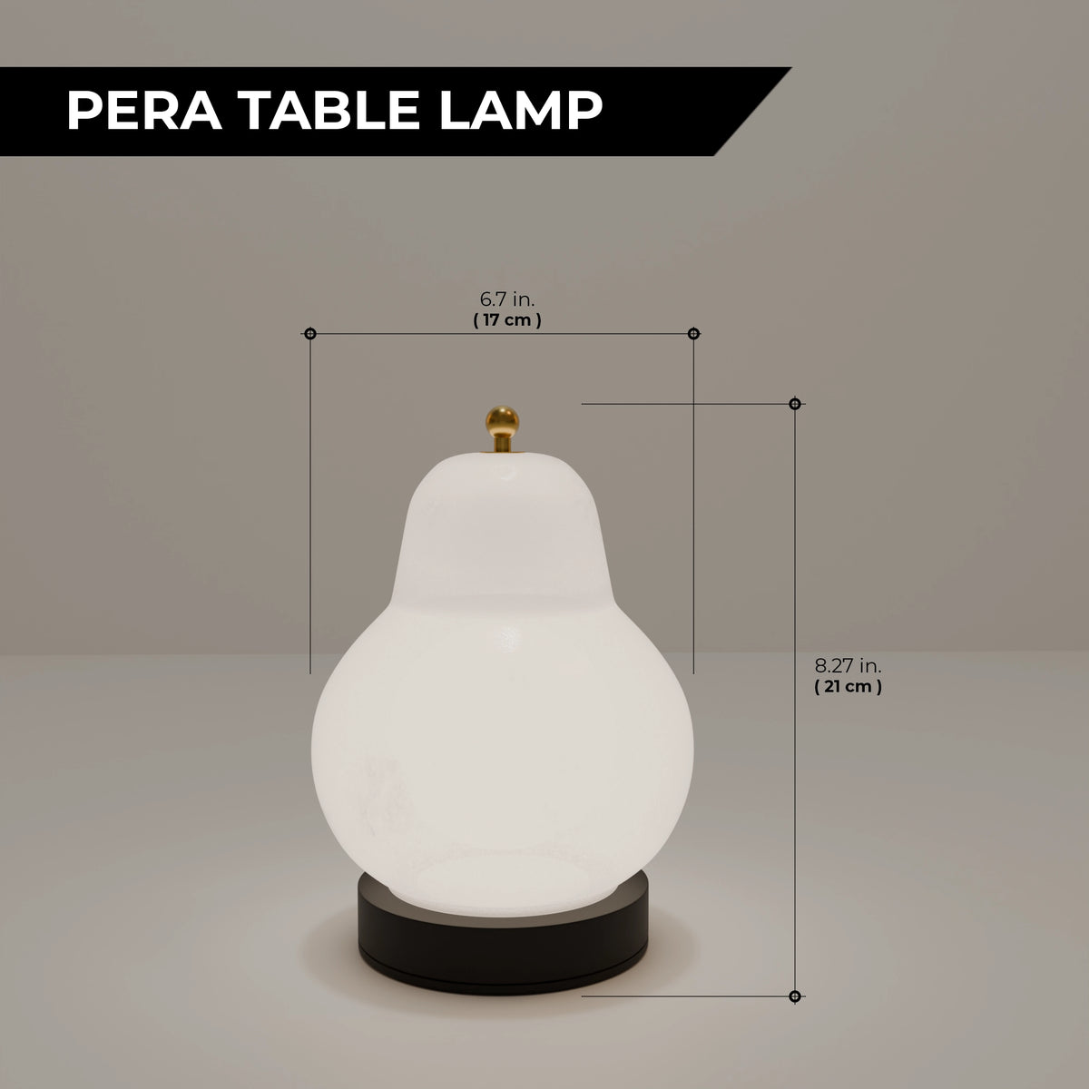 Pera Table Lamp - Casa Di Lumo