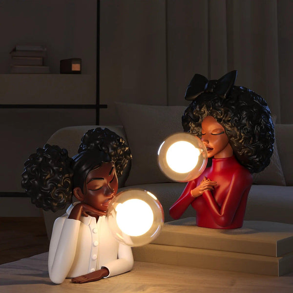Soulful Bubble Girls - Lamp Collection - Casa Di Lumo