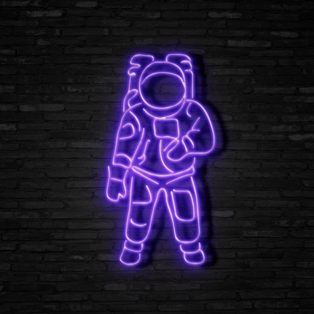 'Astronaut' LED Neon Sign - Casa Di Lumo