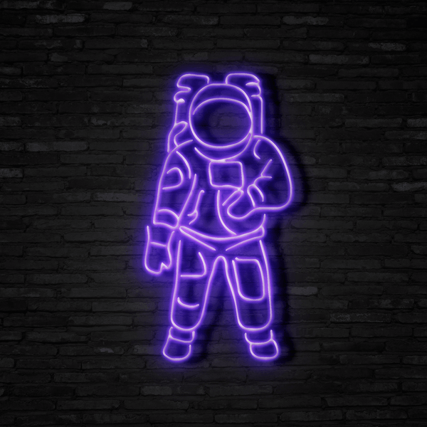 'Astronaut' LED Neon Sign - Casa Di Lumo
