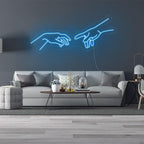 'Hands' LED Neon Sign - Casa Di Lumo