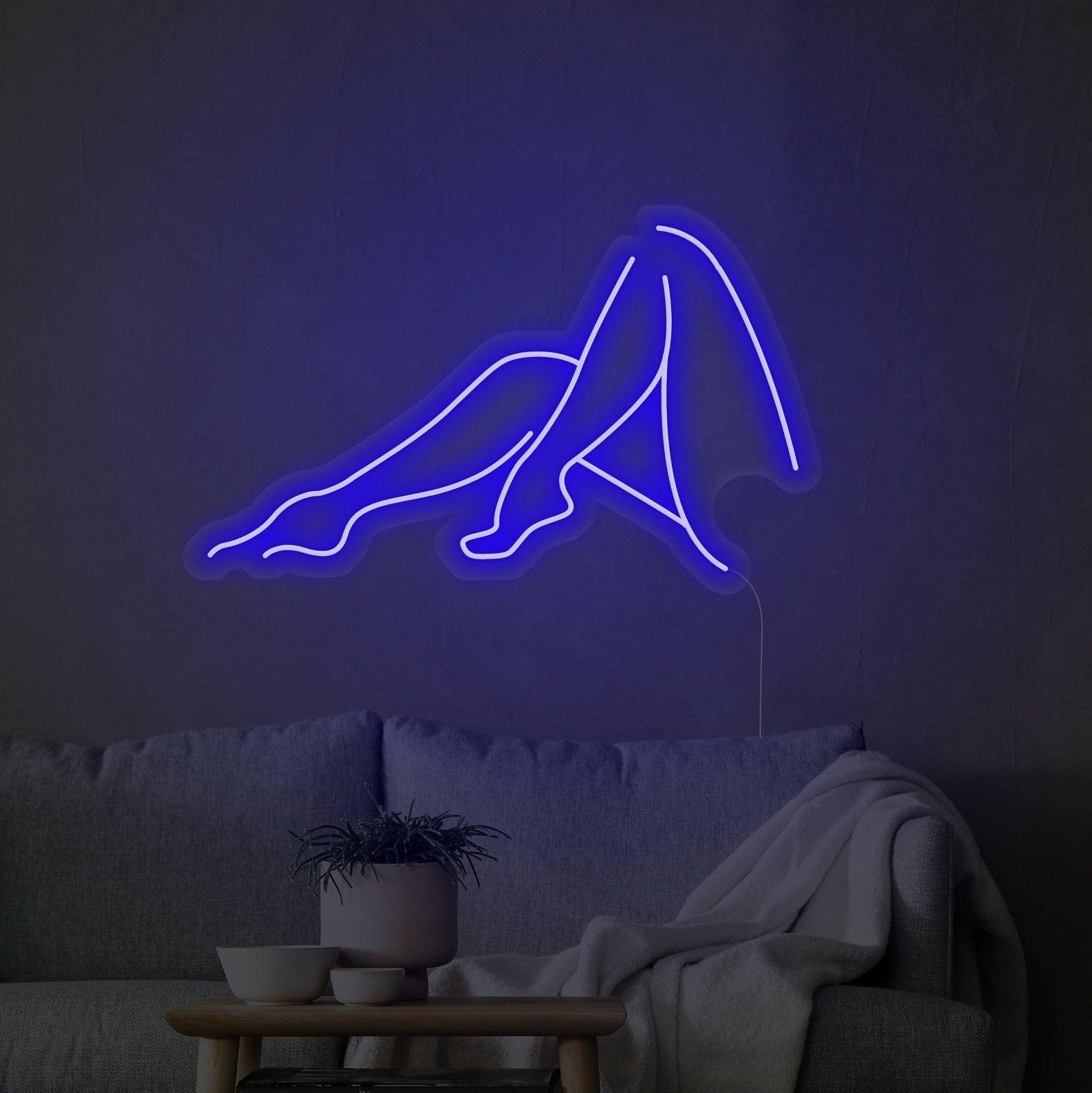 Female Silhouette' LED Neon Sign