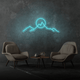 'Mountain Sunset' LED Neon Sign - Casa Di Lumo
