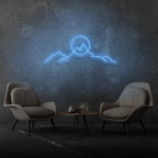'Mountain Sunset' LED Neon Sign - Casa Di Lumo