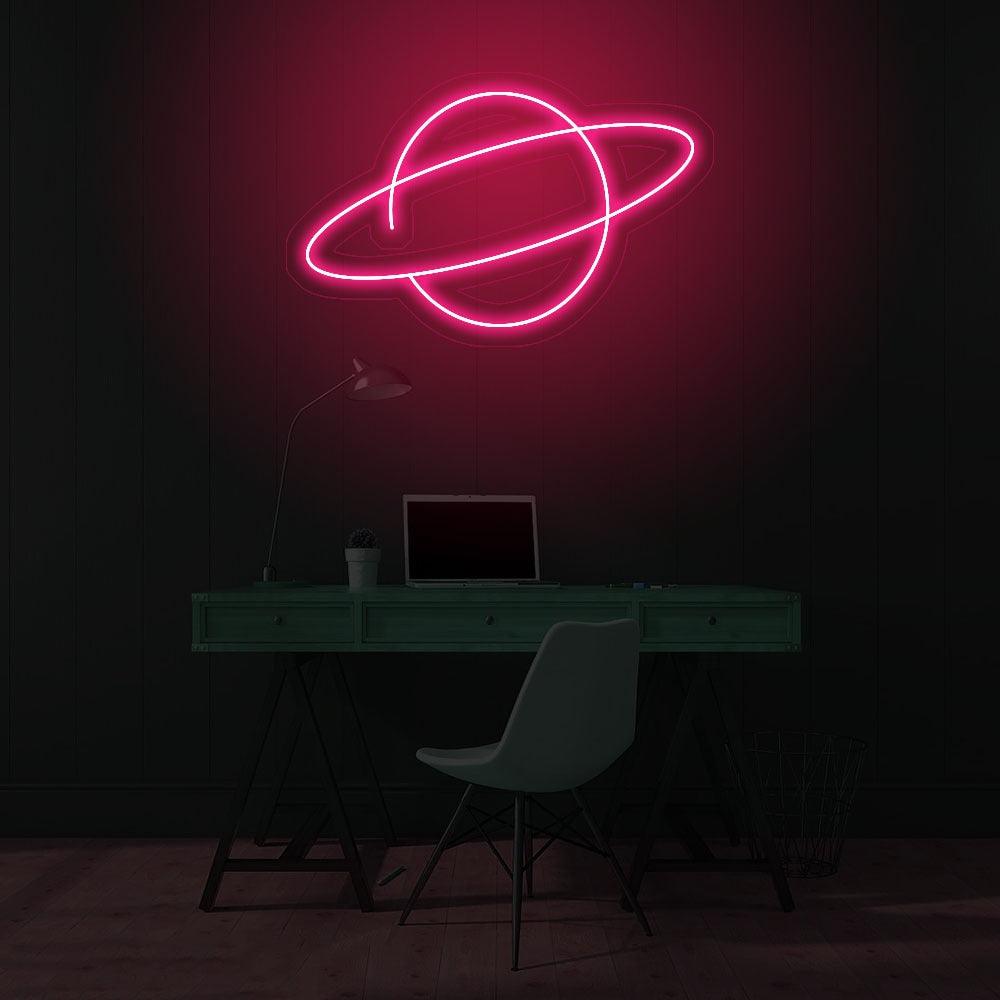 'Planet' LED Neon Sign - Casa Di Lumo