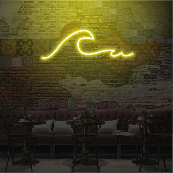 'Wave' LED Neon Sign - Casa Di Lumo