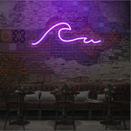 'Wave' LED Neon Sign - Casa Di Lumo